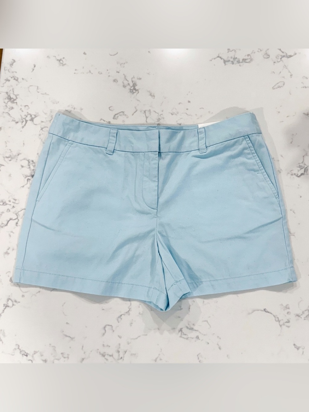 Light Blue Women’s Cotton Shorts